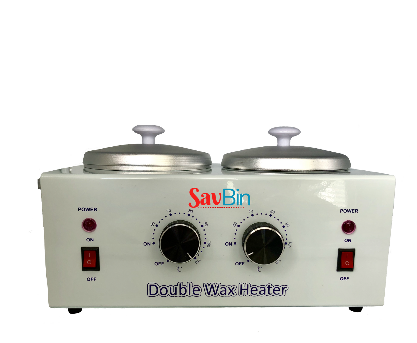 SavBin Professional Double Pot Adjustable Wax Warmer Tes Beauty