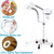 2-in-1 beauty facial steamer (LED magnifying lamp included)