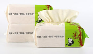 SavBin® Disposable Bamboo Microfiber Towels/Cloths for the Face and Body (80 cloths/box)